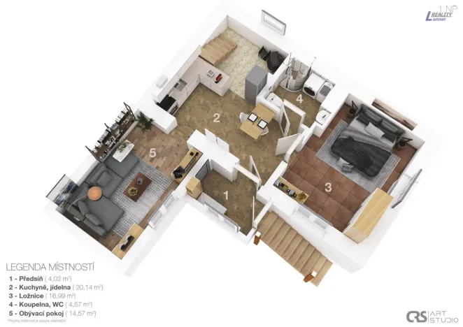 Prodej rodinného domu, Jince, Žižkova, 150 m2