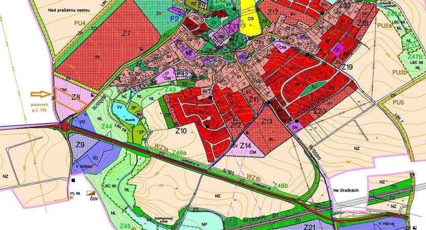 Prodej komerčního pozemku, Dobřejovice, 10796 m2