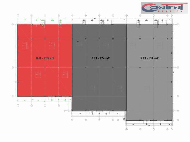 Pronájem výrobních prostor, Řepov, 2425 m2