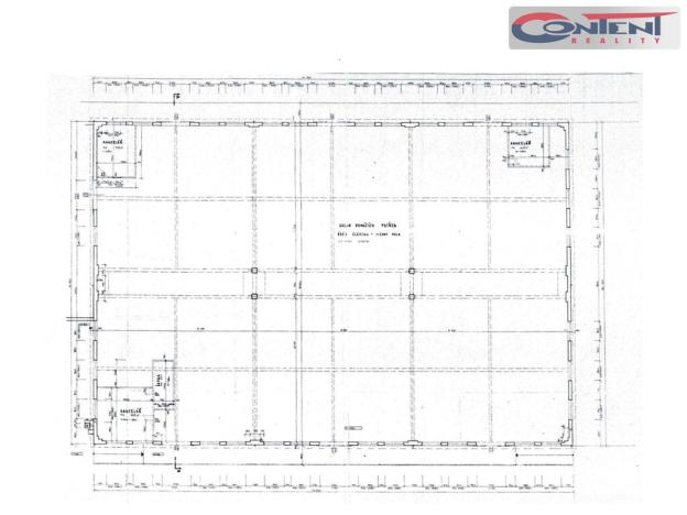 Pronájem výrobních prostor, Kostěnice, 1275 m2