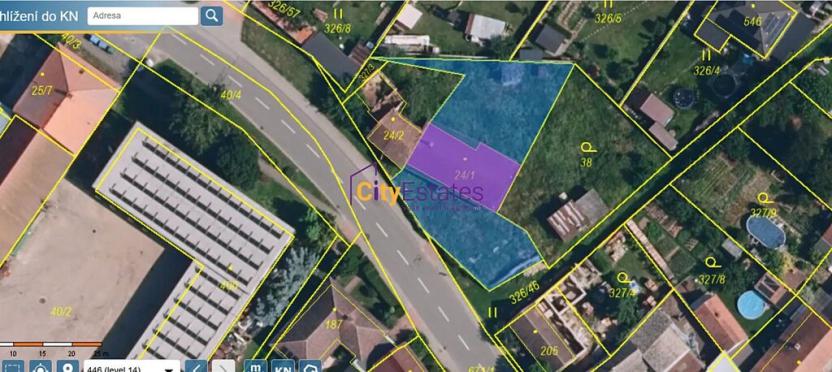 Prodej komerčního pozemku, Dukovany, 2425 m2