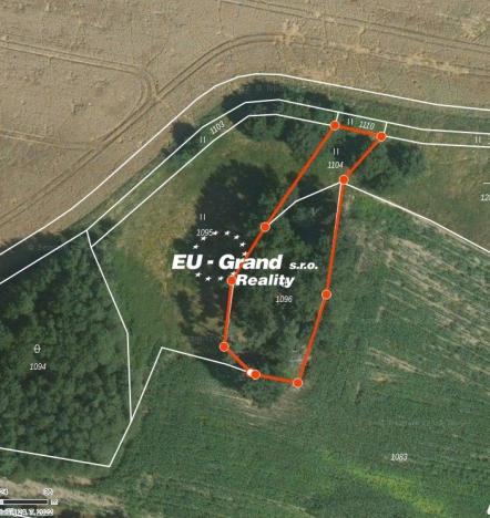 Prodej pozemku, Okna, 1312 m2