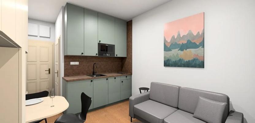 Pronájem bytu 1+kk, Praha - Dejvice, Studentská, 16 m2