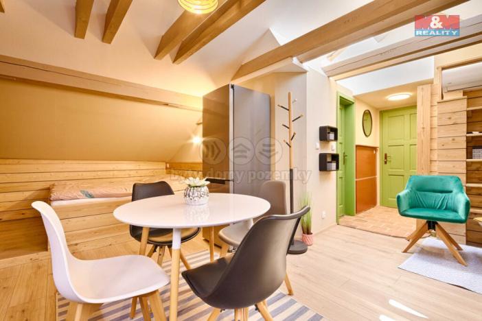 Prodej bytu 1+kk, Jindřichův Hradec - Jindřichův Hradec III, Mlýnská, 65 m2