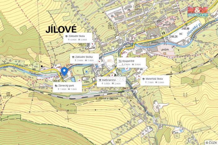 Prodej výrobních prostor, Jílové, Teplická, 3160 m2