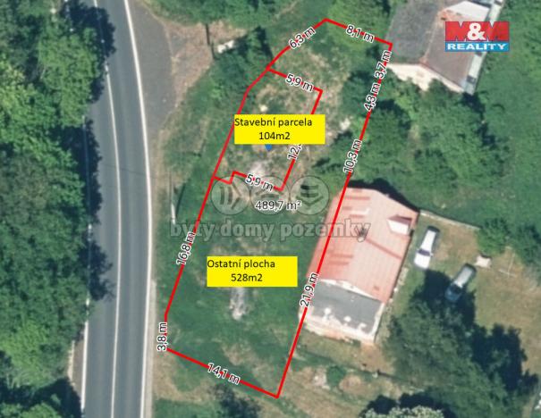 Prodej pozemku pro bydlení, Bochov - Teleč, 104 m2