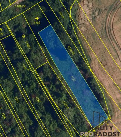 Prodej zahrady, Kobeřice u Brna, 2052 m2