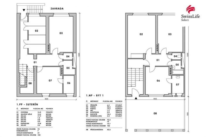 Prodej rodinného domu, Praha - Liboc, Ke Džbánu, 290 m2