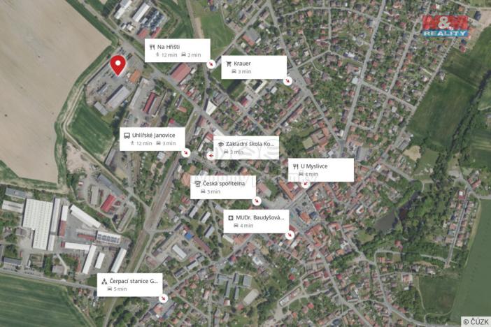 Pronájem výrobních prostor, Uhlířské Janovice, 28. října, 200 m2