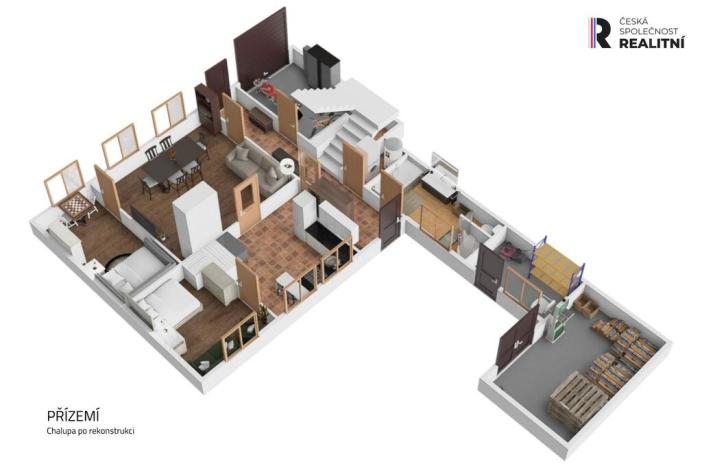 Prodej rodinného domu, Horní Stropnice - Dobrá Voda, 387 m2