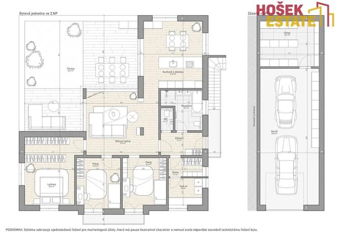 Prodej bytu 4+kk, Holubice, 135 m2