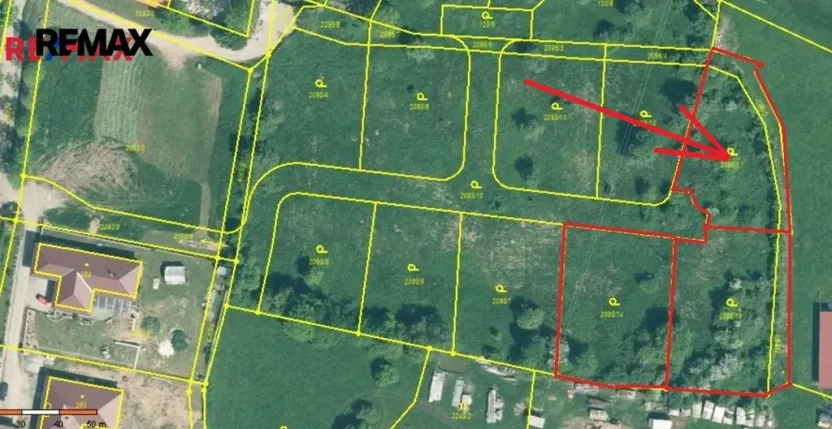 Prodej pozemku pro bydlení, Dobev, 1033 m2