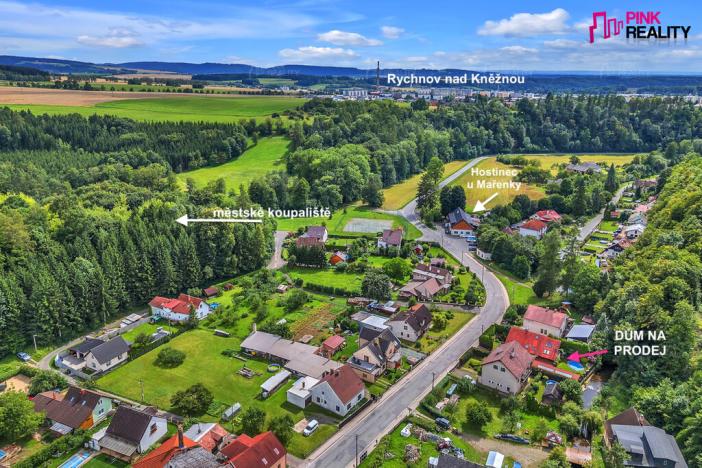 Prodej rodinného domu, Rychnov nad Kněžnou, Městská Habrová, 236 m2