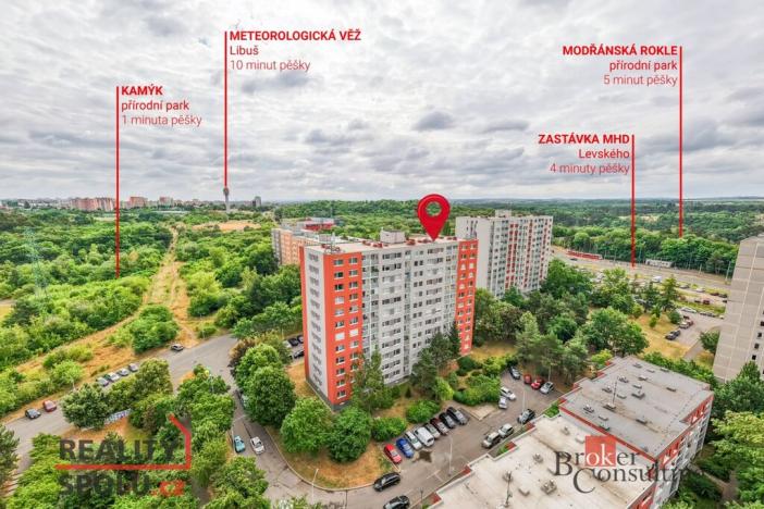 Prodej bytu 3+1, Praha - Modřany, Levského, 62 m2