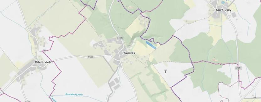 Prodej lesa, Semtěš, 9448 m2