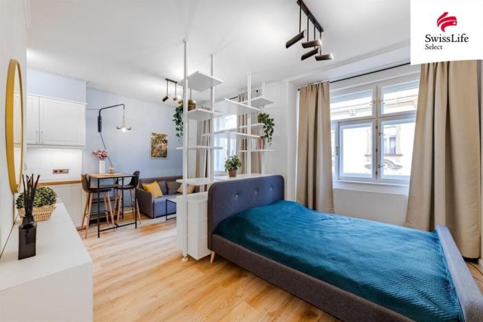 Prodej bytu 1+kk, Praha - Košíře, Na Zámyšli, 34 m2