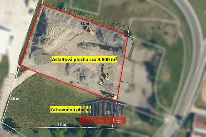 Pronájem komerčního pozemku, Drhovle, 8946 m2