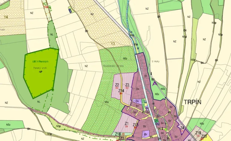 Prodej pole, Trpín, 19199 m2