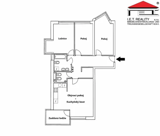 Prodej bytu 4+kk, Brno - Bystrc, Chudčická, 99 m2