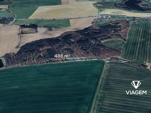 Prodej lesa, Bystřice, 488 m2