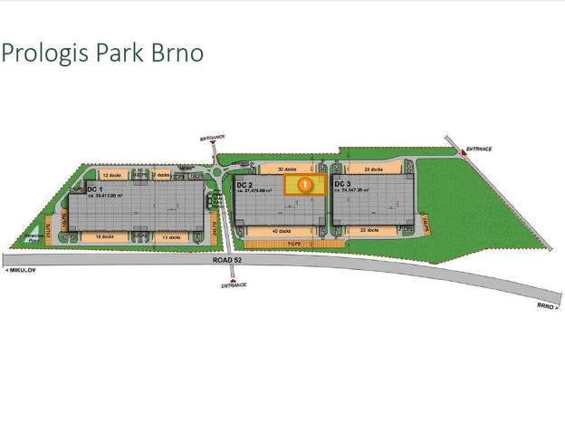 Pronájem výrobních prostor, Syrovice, 5063 m2