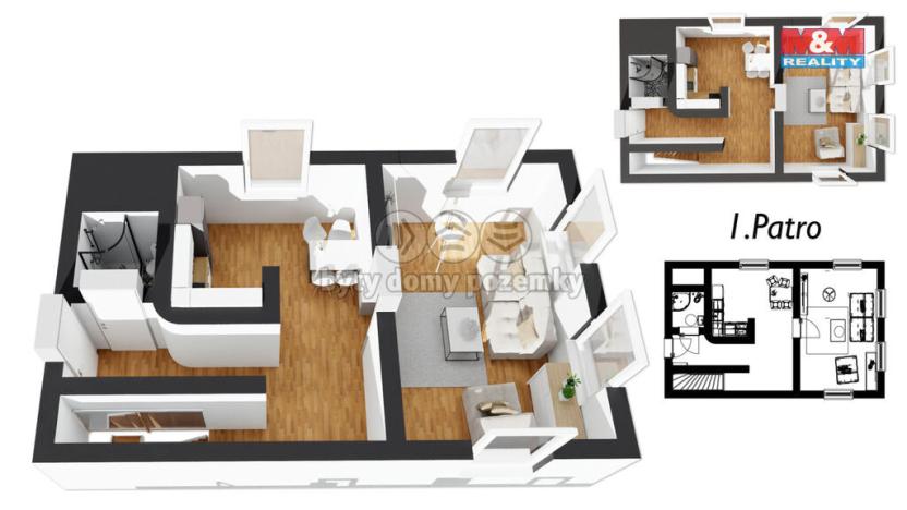 Prodej rodinného domu, Slaný, Lacinova, 89 m2