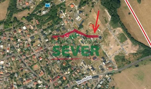 Prodej pozemku pro bydlení, Krupka - Unčín, Na Výsluní, 920 m2