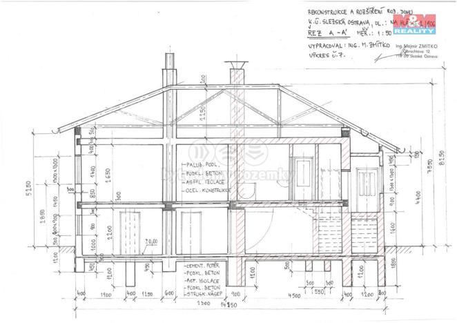 Prodej rodinného domu, Ostrava - Slezská Ostrava, Na Hlásce, 180 m2
