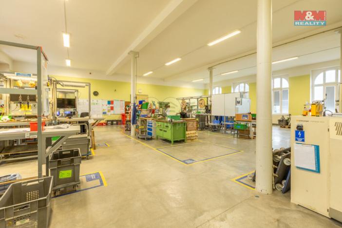 Prodej výrobních prostor, Rumburk - Rumburk 1, Komenského, 2387 m2
