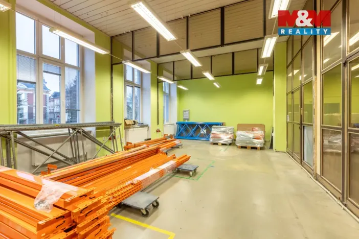 Prodej výrobních prostor, Rumburk - Rumburk 1, Komenského, 2387 m2