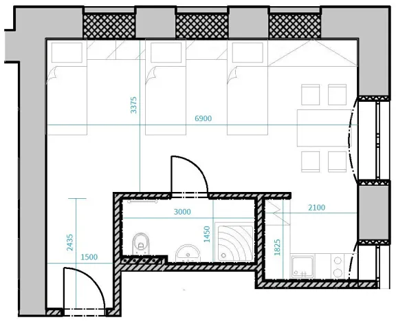 Prodej bytu 1+kk, Bublava, 36 m2