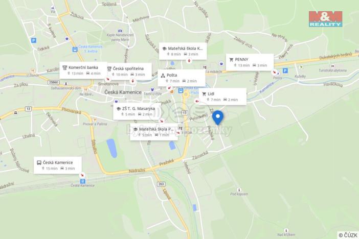 Prodej rodinného domu, Česká Kamenice - Horní Kamenice, Zámecká, 180 m2