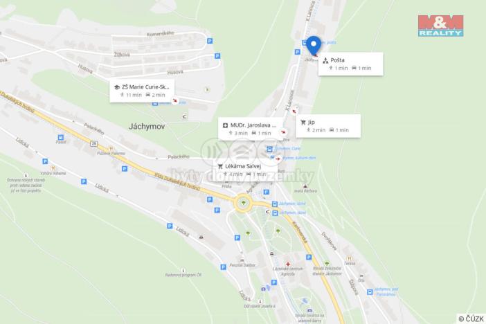 Prodej bytu 1+kk, Jáchymov, K Lanovce, 36 m2