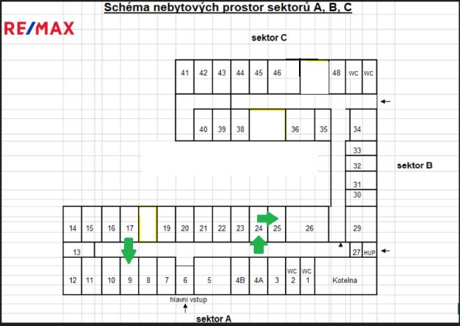 Pronájem kanceláře, Hradec Králové - Slezské Předměstí, Bieblova, 35 m2