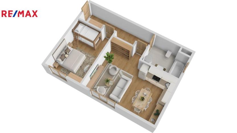 Prodej bytu 2+kk, Deštné v Orlických horách, 59 m2