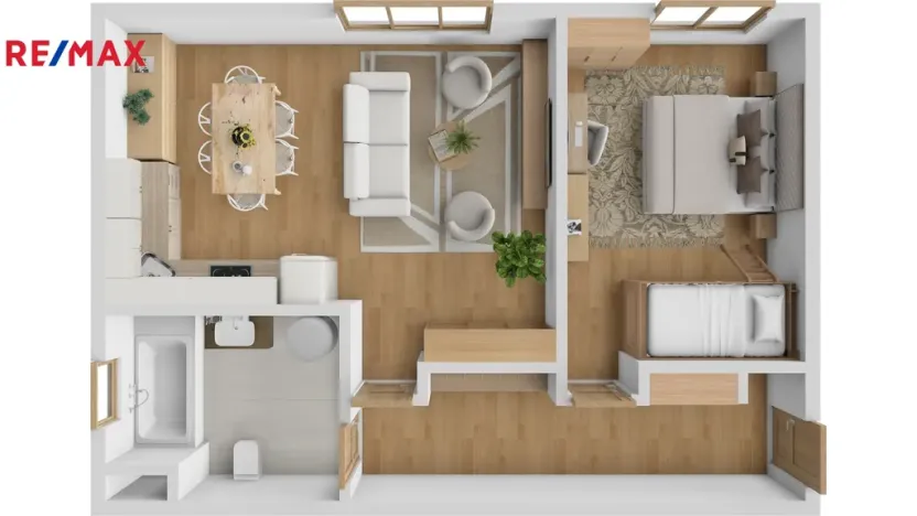 Prodej bytu 2+kk, Deštné v Orlických horách, 59 m2