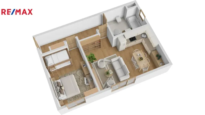 Prodej bytu 2+kk, Deštné v Orlických horách, 59 m2