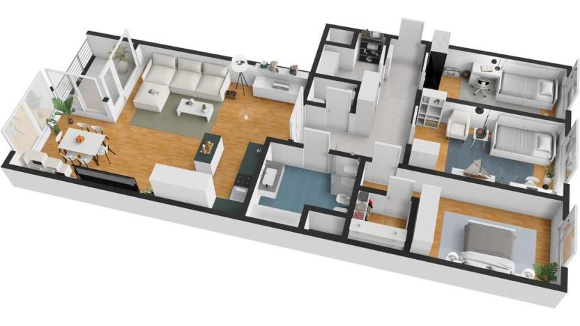 Prodej bytu 4+kk, Praha - Libeň, Nad Okrouhlíkem, 113 m2