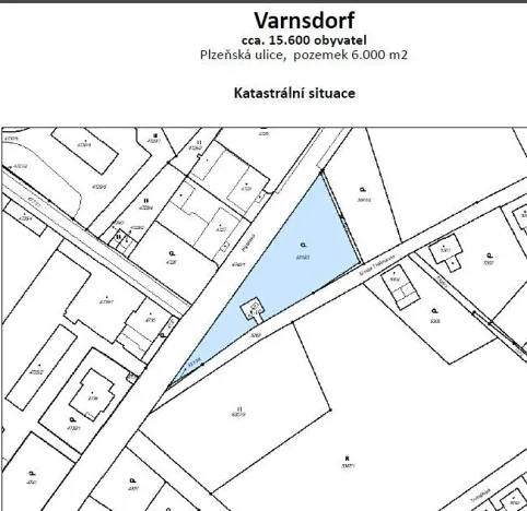 Prodej komerčního pozemku, Varnsdorf, 6000 m2