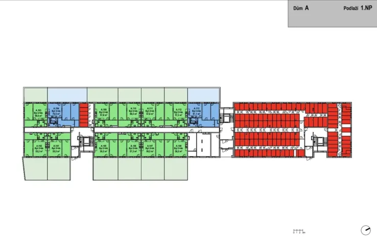 Prodej bytu 2+kk, Hůry, Pod Strání, 94 m2