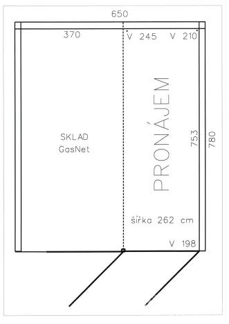Pronájem garáže, Poděbrady - Poděbrady II, Boučkova, 20 m2