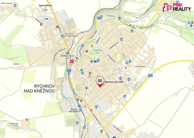 Prodej rodinného domu, Rychnov nad Kněžnou, Obránců míru, 315 m2