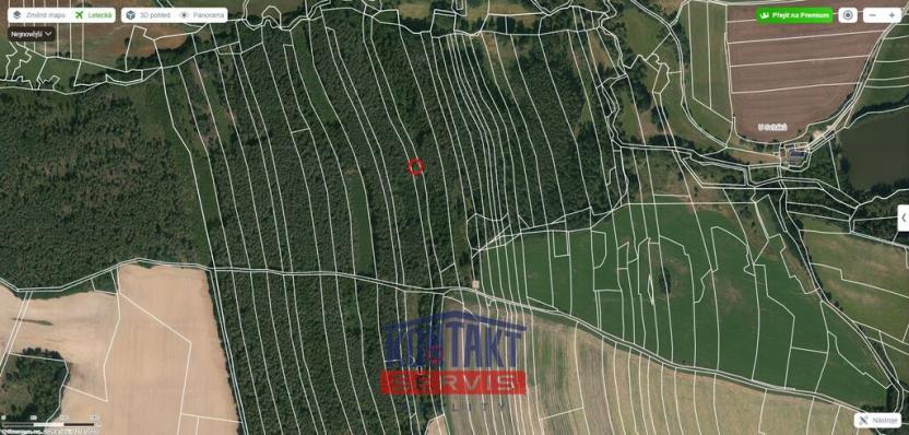 Prodej lesa, Třebějice, 10125 m2