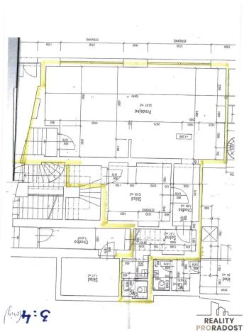 Pronájem obchodního prostoru, Hodonín, Štefánikova, 90 m2