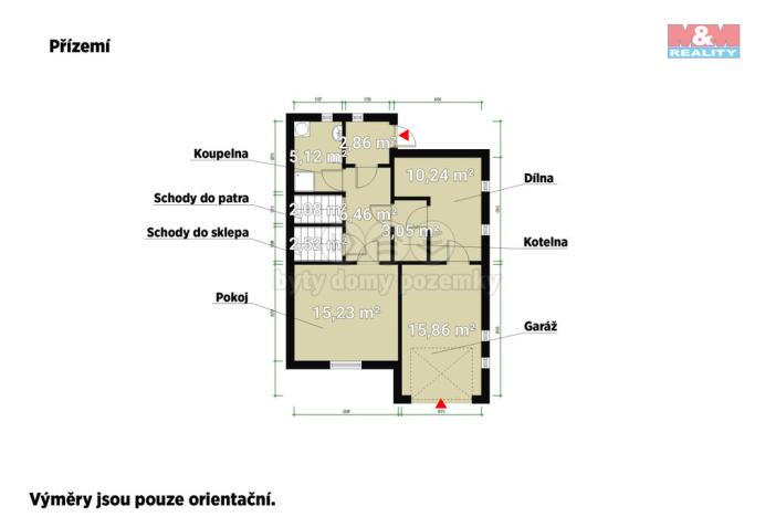 Prodej rodinného domu, Kralovice, Marie Majerové, 152 m2