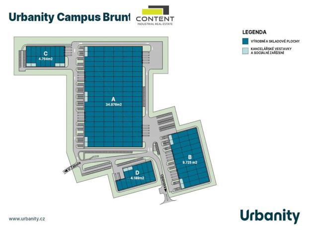 Pronájem výrobních prostor, Bruntál, Opavská, 36000 m2