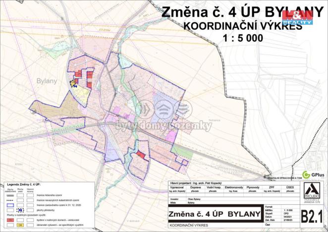 Prodej pole, Bylany, 53 m2