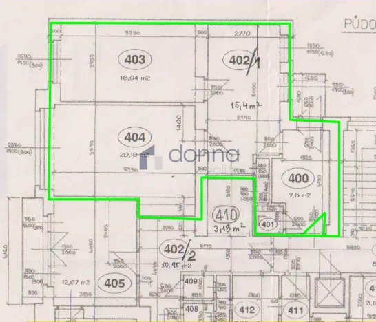 Pronájem kanceláře, Praha, Drahobejlova, 60 m2