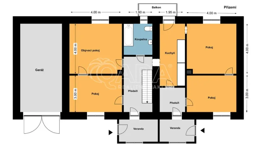 Prodej rodinného domu, Kosoř, Dolejší, 250 m2