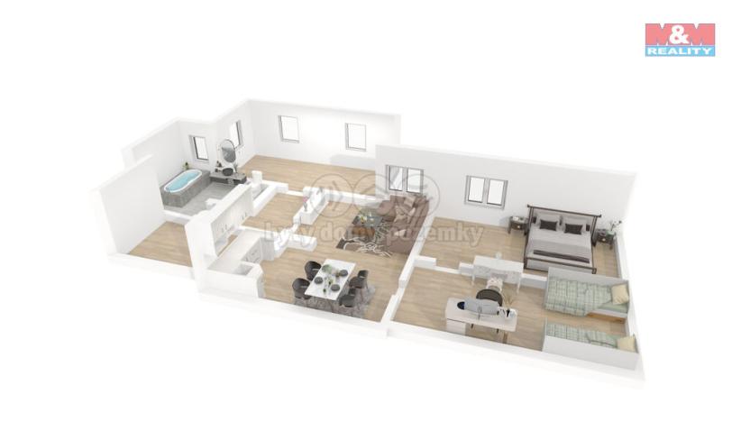 Prodej rodinného domu, Kožlany - Hodyně, 110 m2